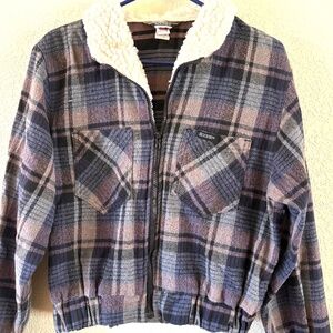 Rockies plaid winter jacket size small